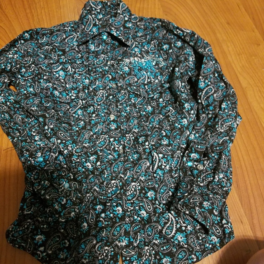Gilrs cowgirl shirt